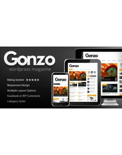 Gonzo - Clean, Responsive WP Magazine