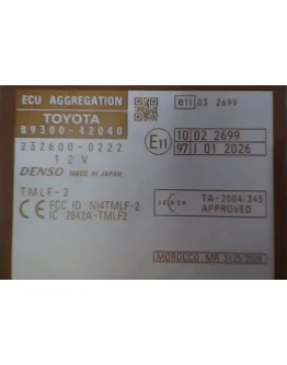 89300-42040 Toyota RAV 4 2008 IMMO 93c86