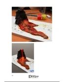 Изготовление потоков лавы, струй и капель магмы