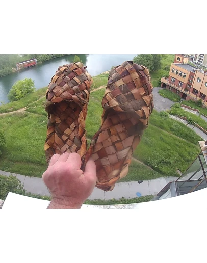 лапти -шлёпанцы