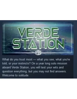 Verde Station STEAM KEY REGION FREE GLOBAL