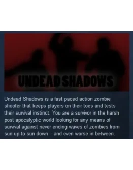 Undead Shadows ( Steam Key / Region Free ) GLOBAL Undead Shadows ( Steam Key / Region Free ) GLOBAL