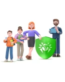 Dr.Web Family Security: 1 главное и 1 зависимое устр.