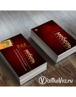 Визитка для производителя мебели 001