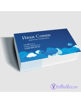 Визитка для зоомагазина 001