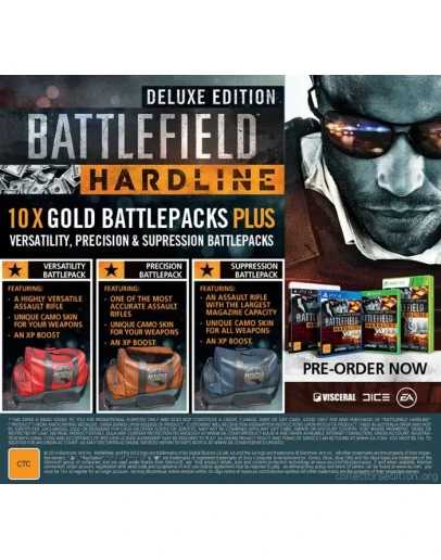 Battlefield Hardline Versatility Battlepack (ONLY)