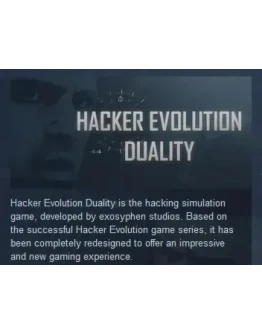 Hacker Evolution Duality STEAM KEY REGION FREE GLOBAL