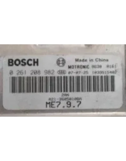 Chery Fora 2.0L 16V ME7.9.7 0261208982 1037380580