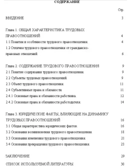 КУРСОВАЯ (Трудовое право)