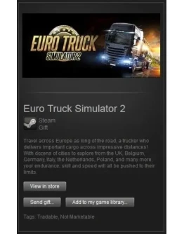 Euro Truck Simulator 2 (Free Region Steam Gift)