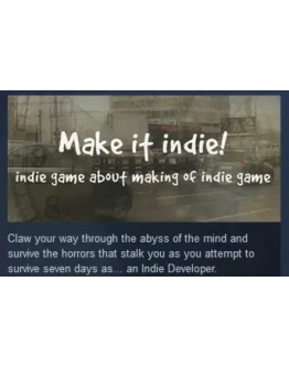 Make it indie! STEAM KEY GLOBAL+РОССИЯ Make it indie! STEAM KEY GLOBAL+РОССИЯ