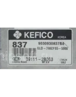 KIA Cerato 1.6L M7.9.8 PM98C440K 051206 9030930837