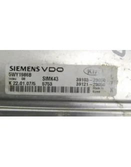 KIA Sportage 2.7L SIMK43 5WY1986B K7TCMP6A ca663056