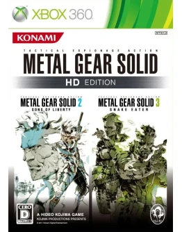 Metal Gear Solid 2 &amp 3, Peace Walker + 2 игры XBOX 360