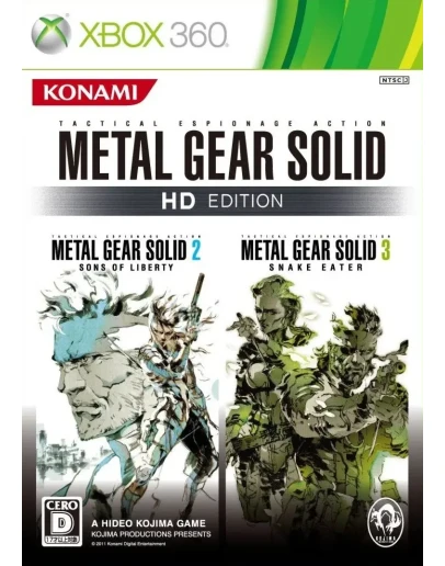 Metal Gear Solid 2 &amp 3, Peace Walker + 2 игры XBOX 360