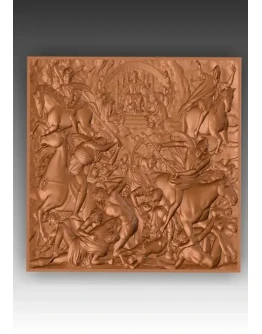 Прямая ссылка на 3d модель агнец открывает книгу