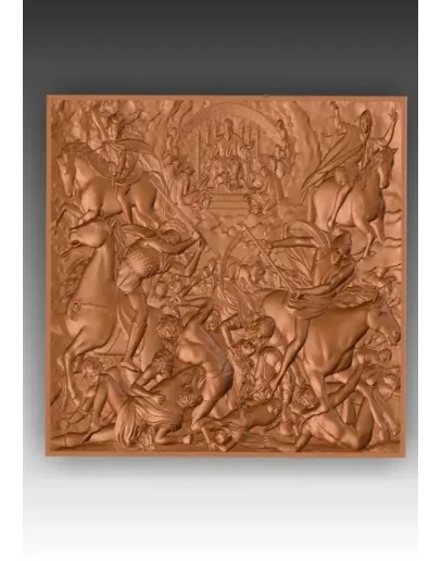 Прямая ссылка на 3d модель агнец открывает книгу