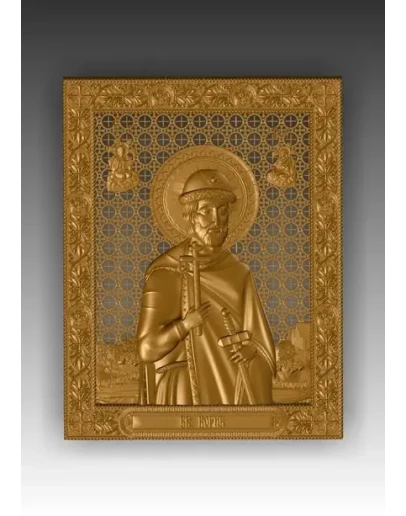 Прямая ссылка на 3d модель икона-Борис Владимирович