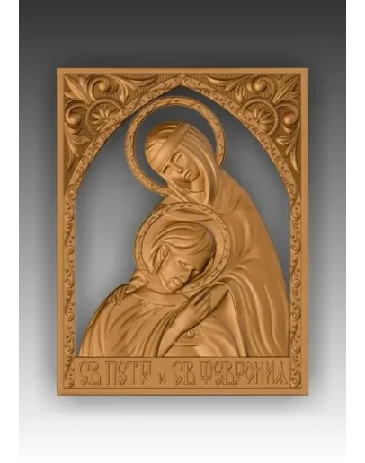 Прямая ссылка на 3d модель Св. Петри св. Февронья