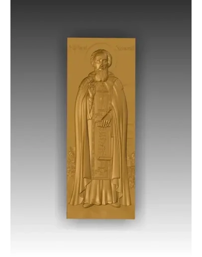 Прямая ссылка на 3d модель Сергий Радонежский (в рост)