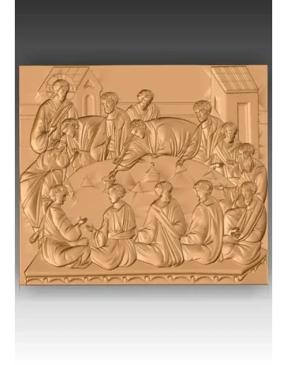 Прямая ссылка на 3d модель Тайная вечеря