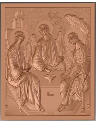 Прямая ссылка на 3d модель троица