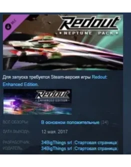 Redout - Neptune Pack DLC STEAM KEY REGION FREE GLOBAL