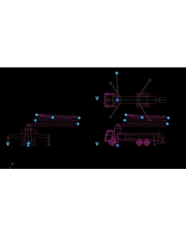 Динамический блок автобетононасос Doosan-Daewoo DCP 37X