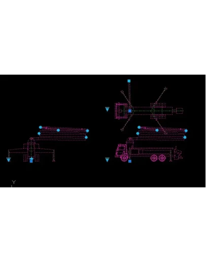 Динамический блок автобетононасос Doosan-Daewoo DCP 37X