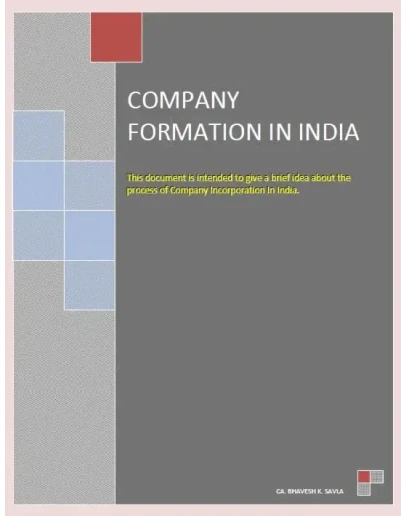 Инструкции по открытию (регистрации) компании в Индии