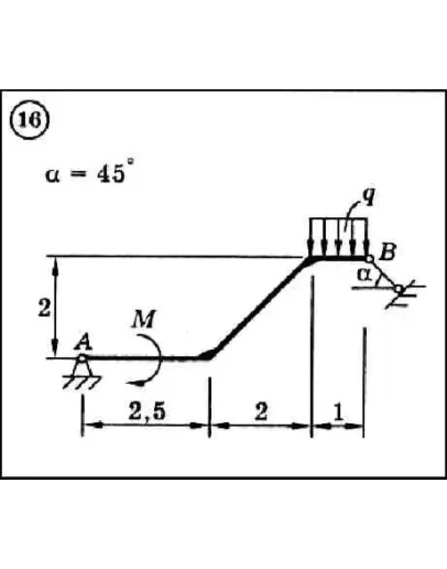 Решение задачи С2 вариант 16 (С2-16) - Диевский В.А.