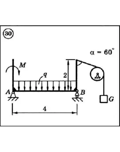 Решение задачи С2 вариант 30 (С2-30) - Диевский В.А.