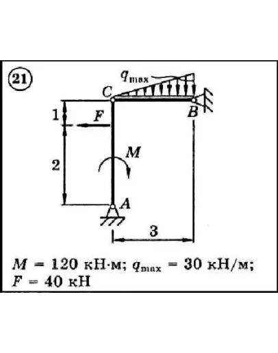Решение задачи С3 вариант 21 (С3-21) - Диевский В.А.