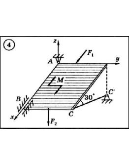 Решение задачи С5 вариант 4 (С5-04) - Диевский В.А.
