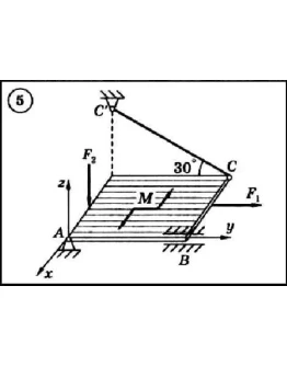 Решение задачи С5 вариант 5 (С5-05) - Диевский В.А.