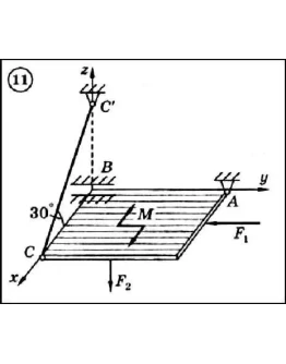 Решение задачи С5 вариант 11 (С5-11) - Диевский В.А.