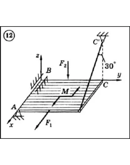 Решение задачи С5 вариант 12 (С5-12) - Диевский В.А.