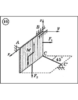 Решение задачи С5 вариант 16 (С5-16) - Диевский В.А.