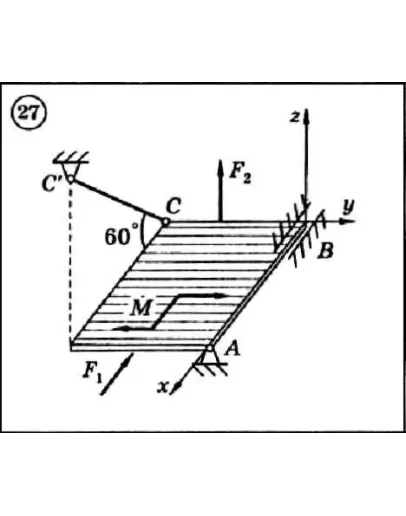 Решение задачи С5 вариант 27 (С5-27) - Диевский В.А.