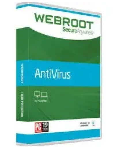 Webroot SecureAnywhere AntiVirus 1 ГОД/1ПК