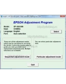 Adjustment program Epson Home XP-100, XP-102, XP-103