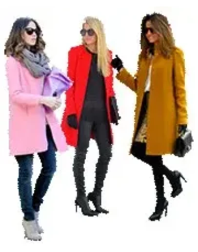 Выкройка пальто прямого кроя 92-74-98