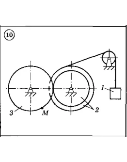 Решение задачи К2 Вариант 10 Диевский В.А. Малышева ИА