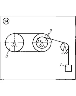 Решение задачи К2 Вариант 14 Диевский В.А. Малышева ИА