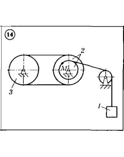 Решение задачи К2 Вариант 14 Диевский В.А. Малышева ИА