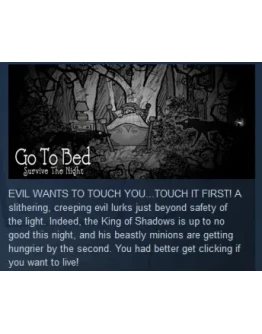 Go To Bed: Survive The Night STEAM KEY REGION FREE GLOB Go To Bed: Survive The Night STEAM KEY REGION FREE GLOB
