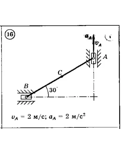 Решение задачи К3 Вариант 16 Диевский В.А. Малышева ИА