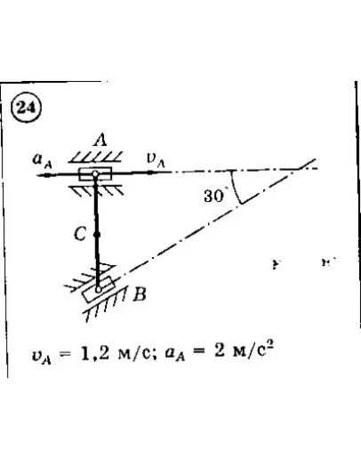 Решение задачи К3 Вариант 24 Диевский В.А. Малышева ИА