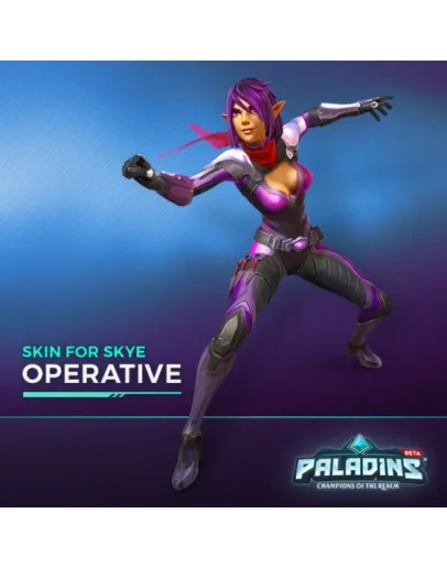 Paladins: Skye Operative Skin PC Ключ / Key
