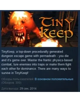 TinyKeep STEAM KEY REGION FREE GLOBAL